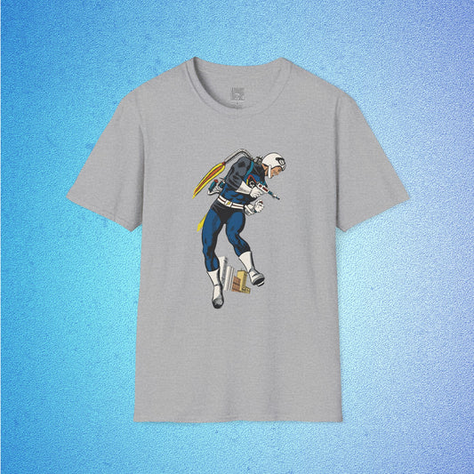 Captain Action Jet Pack - Unisex Tee