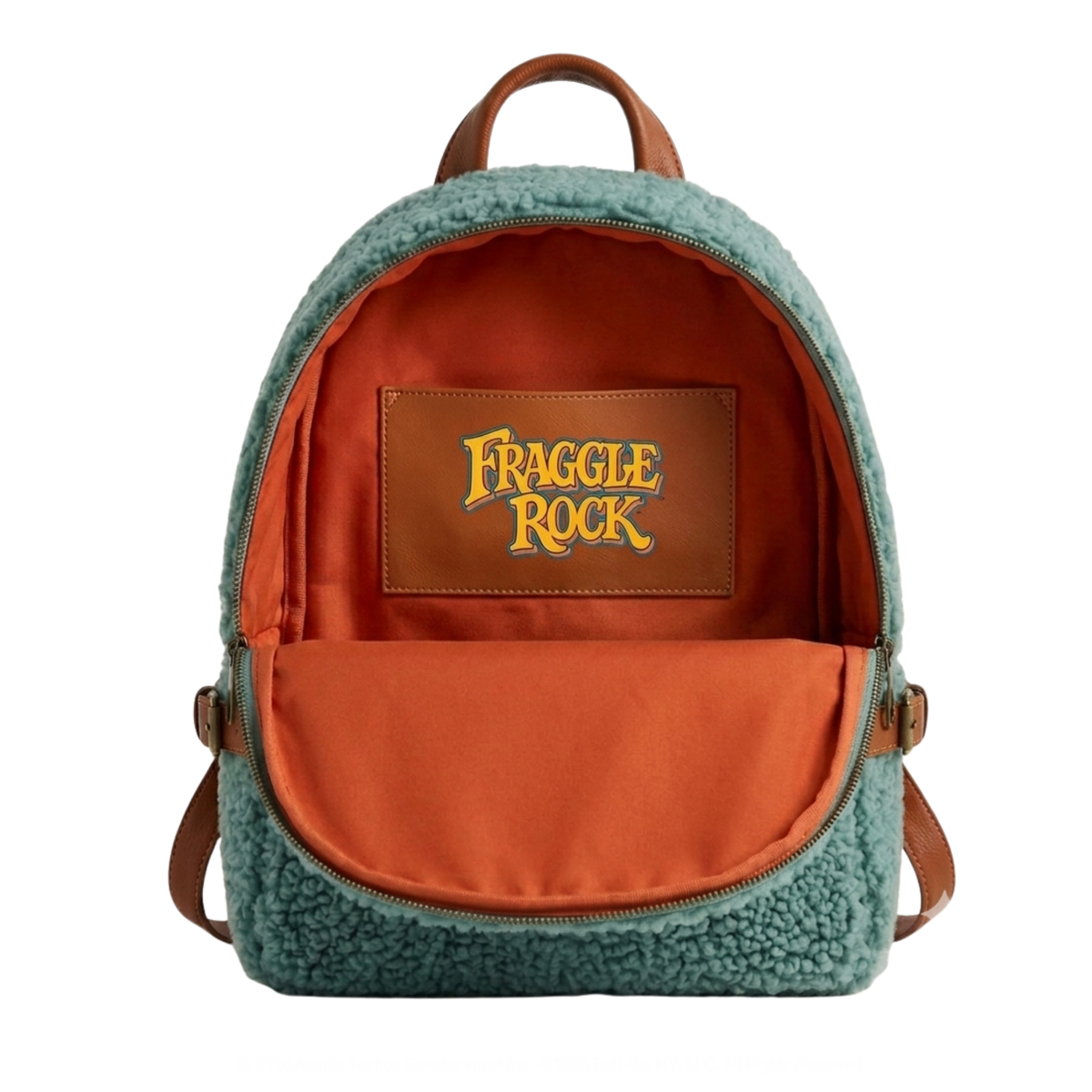 Jim Henson’s Fraggle Rock Premium Shearling & Leather Backpack