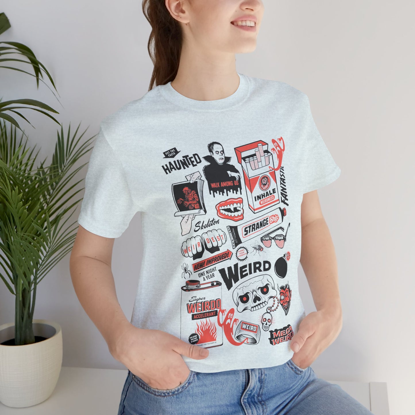 Mega Weird© "Club Collage" tee