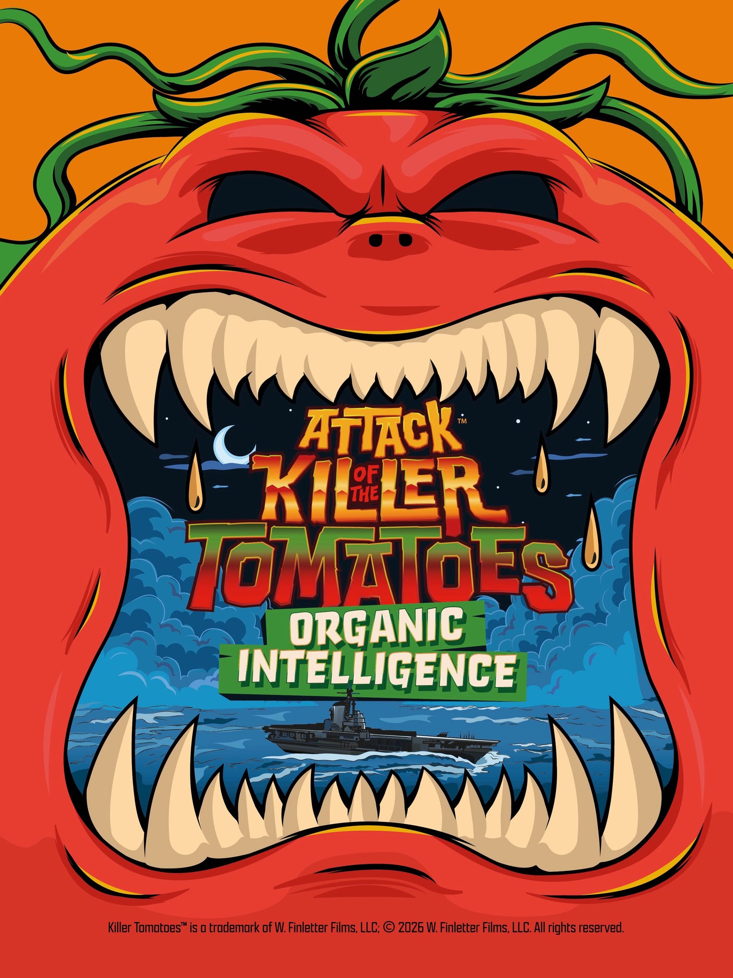🍅 Attack of the Killer Tomatoes Midway Exclusive Poster!