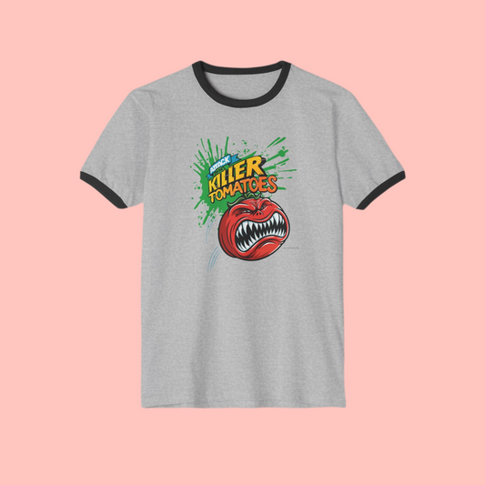 Attack of the Killer Tomatoes Ringer Tee