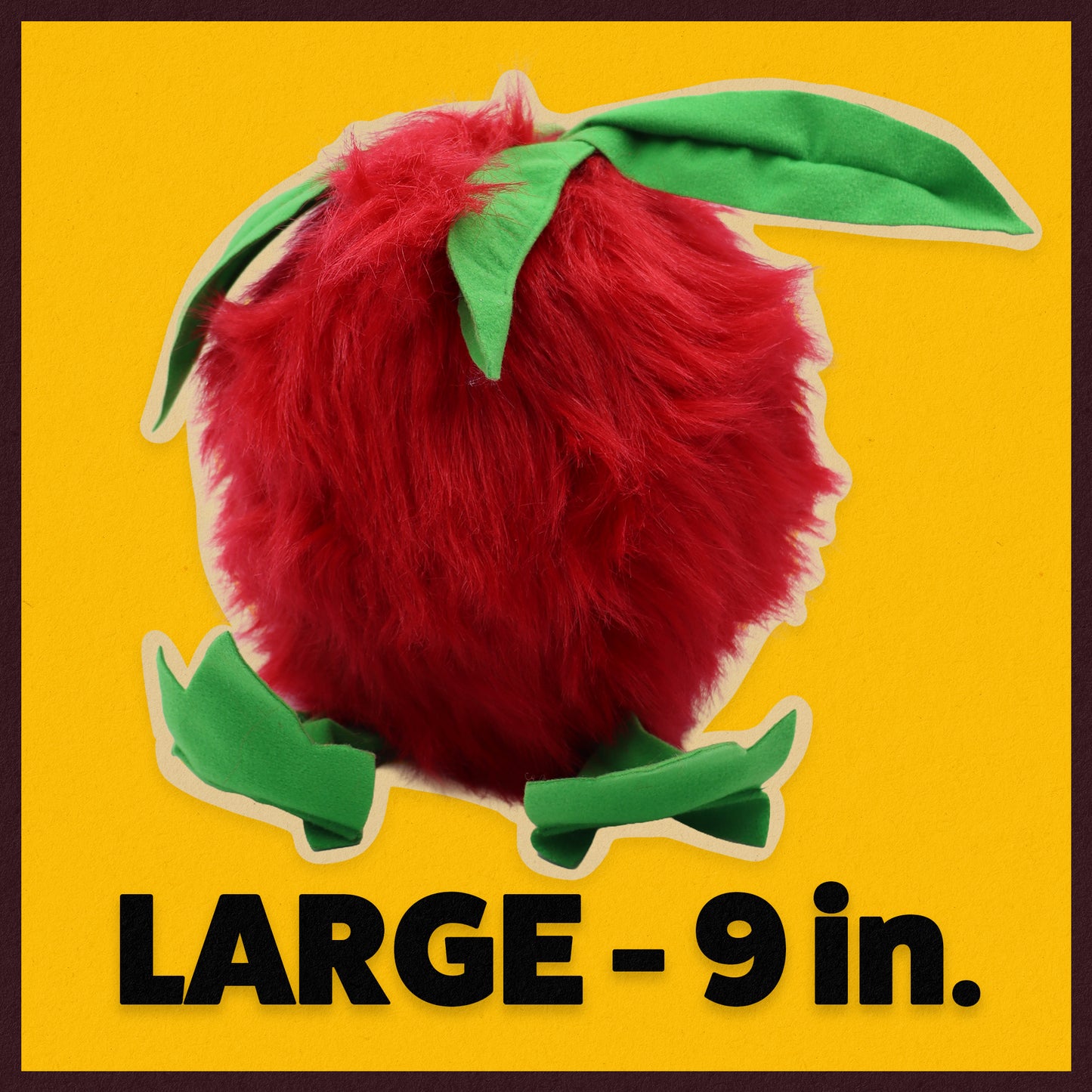 🍅 FUZZY TOMATO (F.T.) PLUSH *This is a preorder item and Is scheduled to ship on July 20, 2026