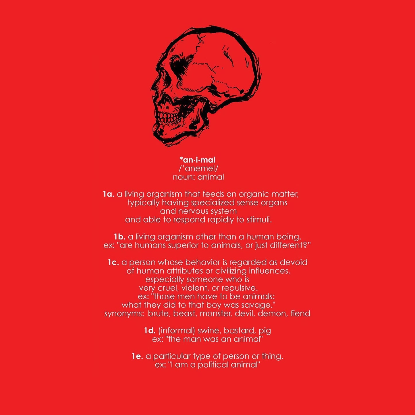 Jermaine Rogers - Animal (Shadow Variant) Vinyl Art Toy