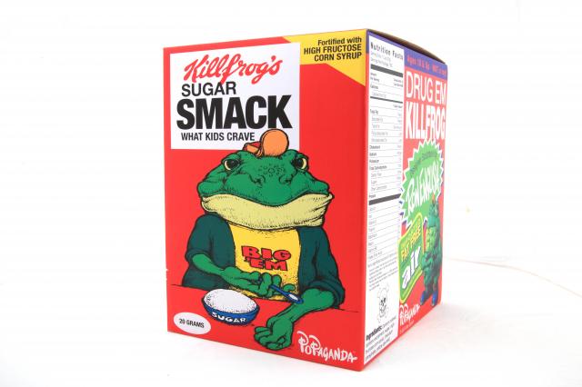 Ron English Drug Em Killfrog The Sugar Smack Bullfrog