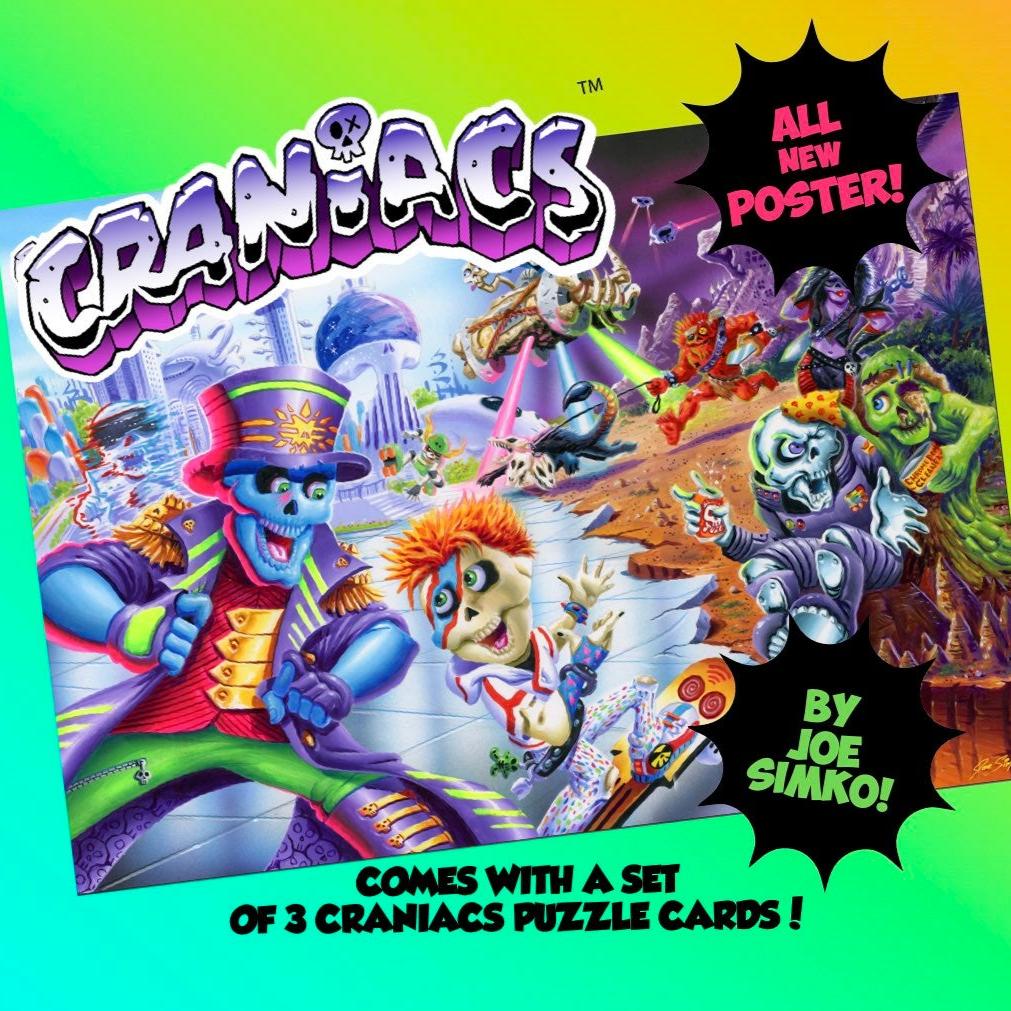 Craniacs Limited Edition Poster