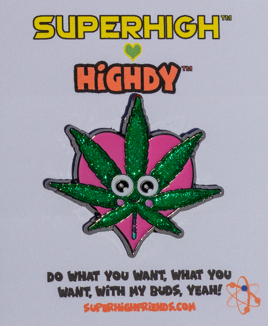 Highdy Glitter - Limited Edition - Enamel Pin