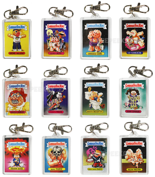 Garbage Pail Kids, Zipper Pulls, Adam Bomb, Creepy Co