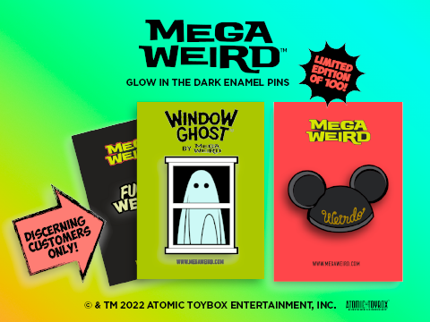 Mega Weird Weirdo Hat - Enamel Pin