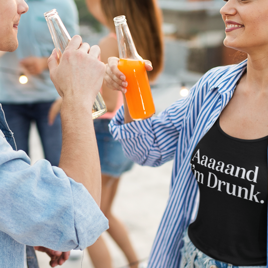 Aaaaand I'm drunk - Unisex tank top - MH