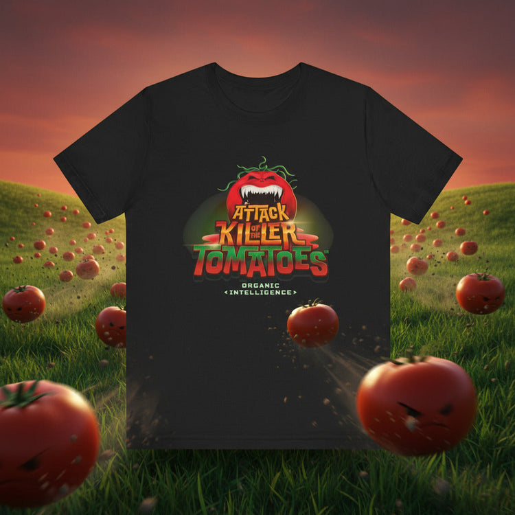 Attack of the Killer Tomatoes: Organic Intelliegence  t-shirt 
