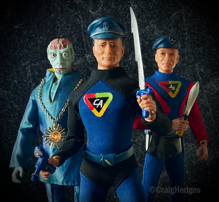 Captain Action, Dr. Evil Sticker Set