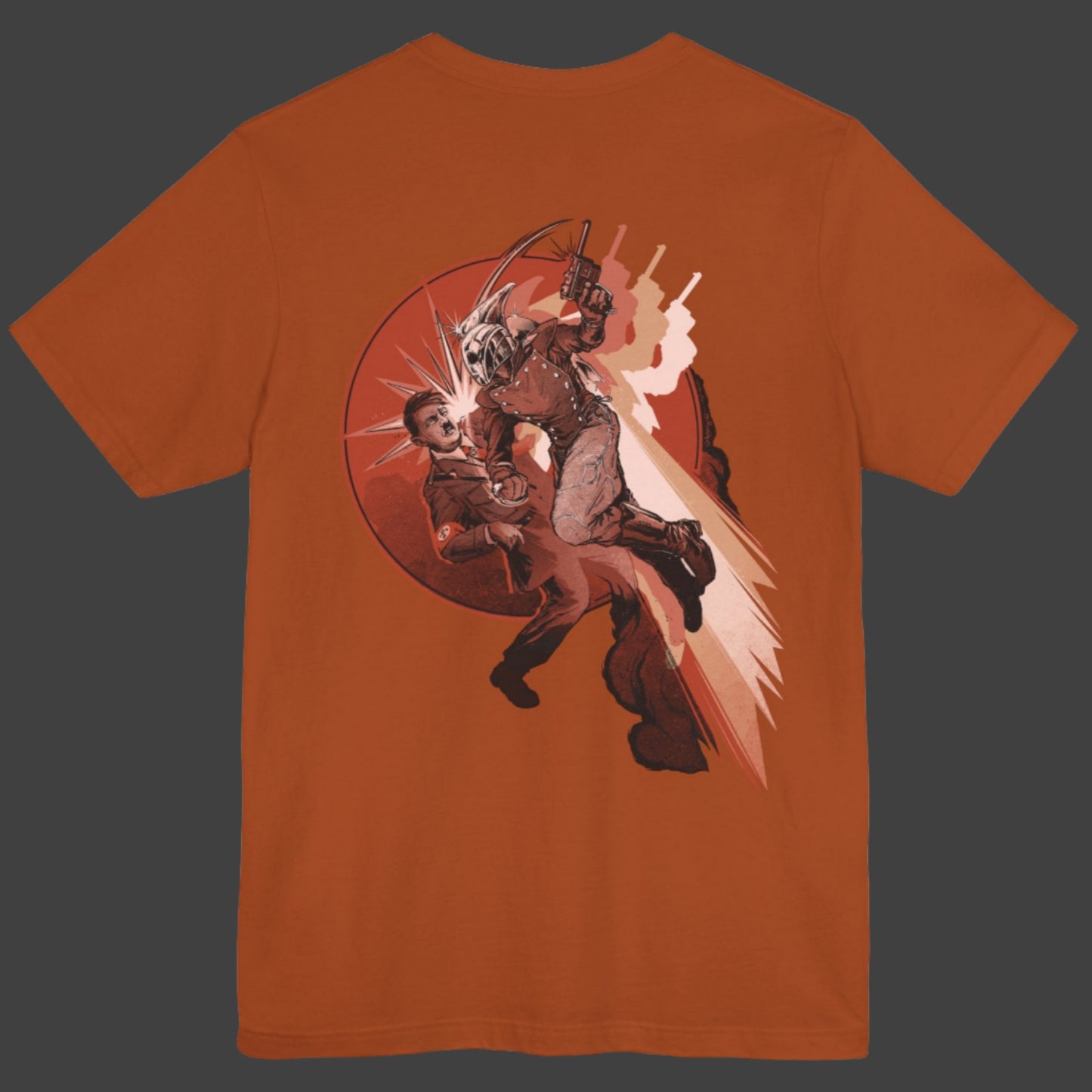 The Rocketeer SMASHES Hitler by Mike Moses