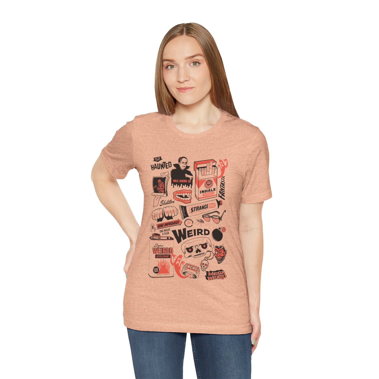 Mega Weird© "Club Collage" tee
