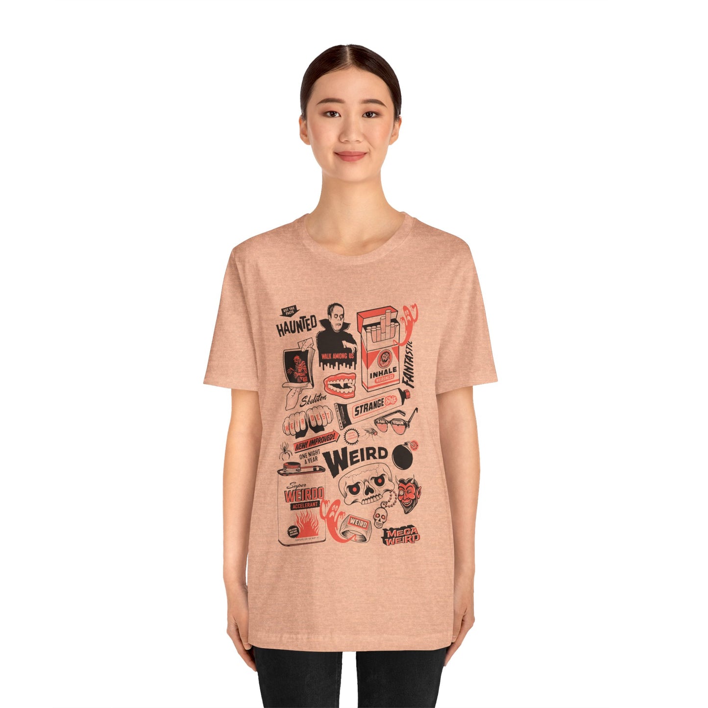 Mega Weird© "Club Collage" tee