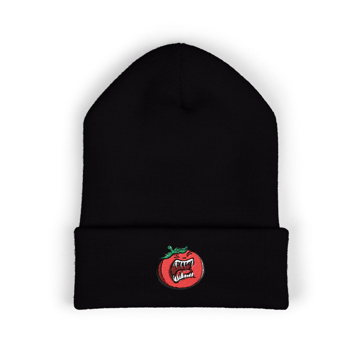 Copy of Killer Tomato Embroidered Beanie — Classic Cuffed Knit Hat