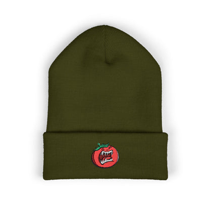 Copy of Killer Tomato Embroidered Beanie — Classic Cuffed Knit Hat