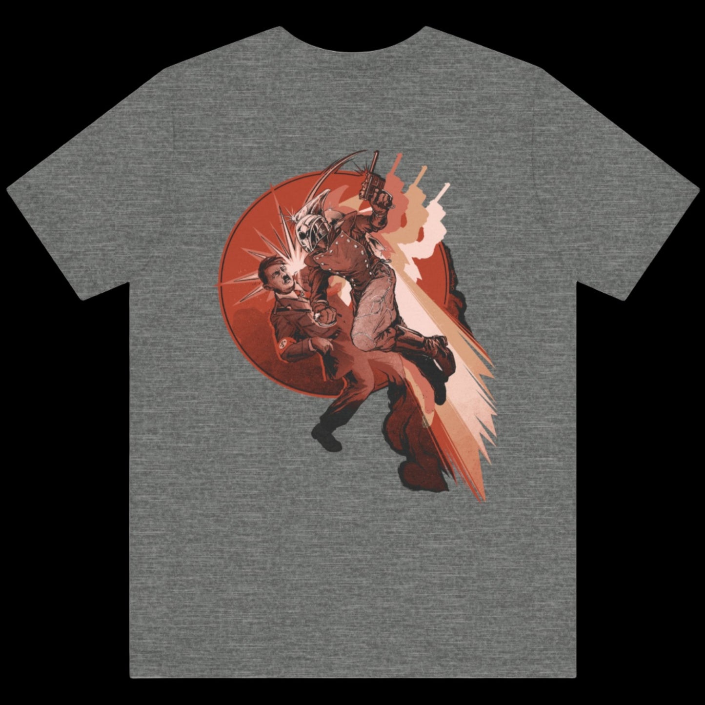 The Rocketeer SMASHES Hitler by Mike Moses