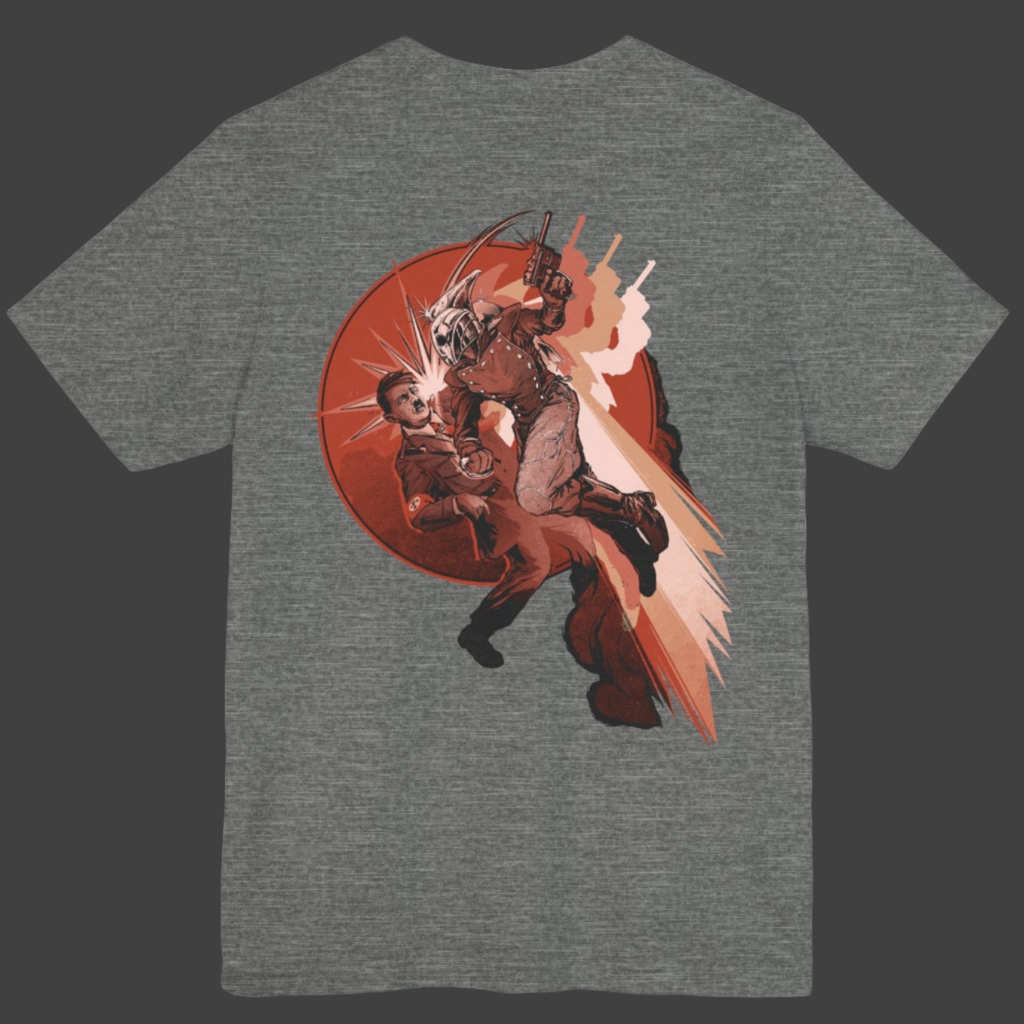 The Rocketeer SMASHES Hitler by Mike Moses