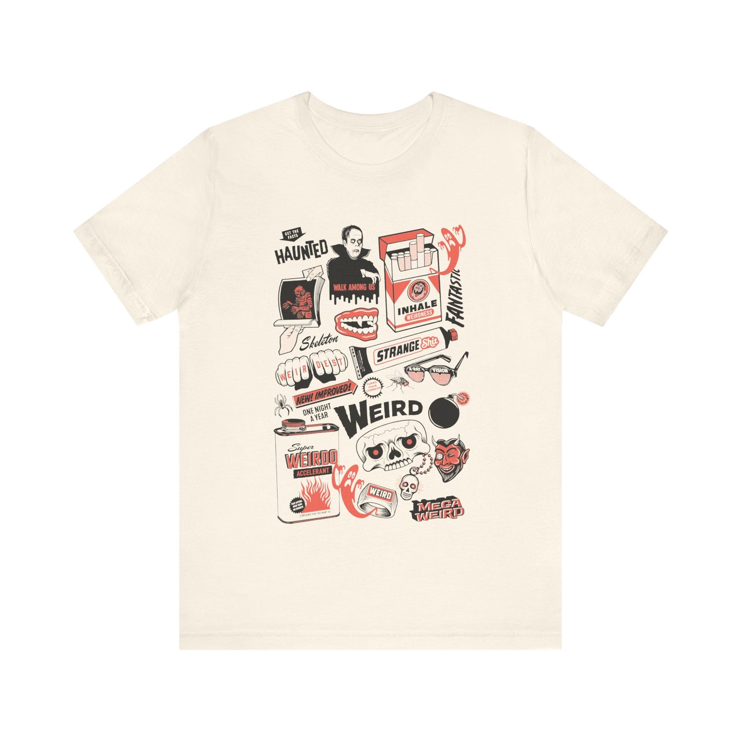 Mega Weird© "Club Collage" tee