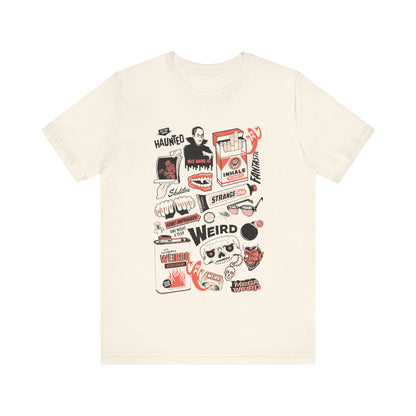 Mega Weird© "Club Collage" tee