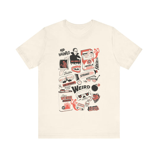 Mega Weird© "Club Collage" tee