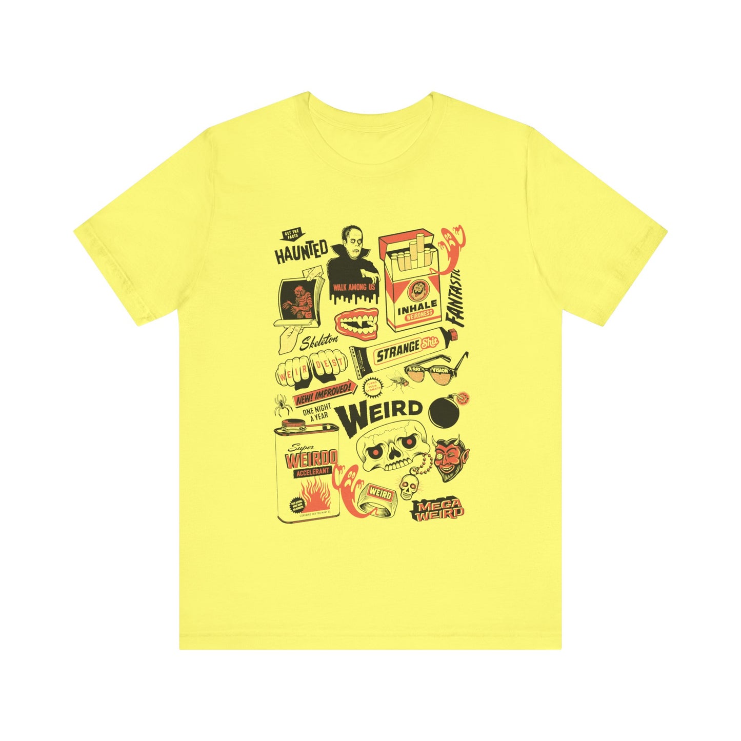 Mega Weird© "Club Collage" tee