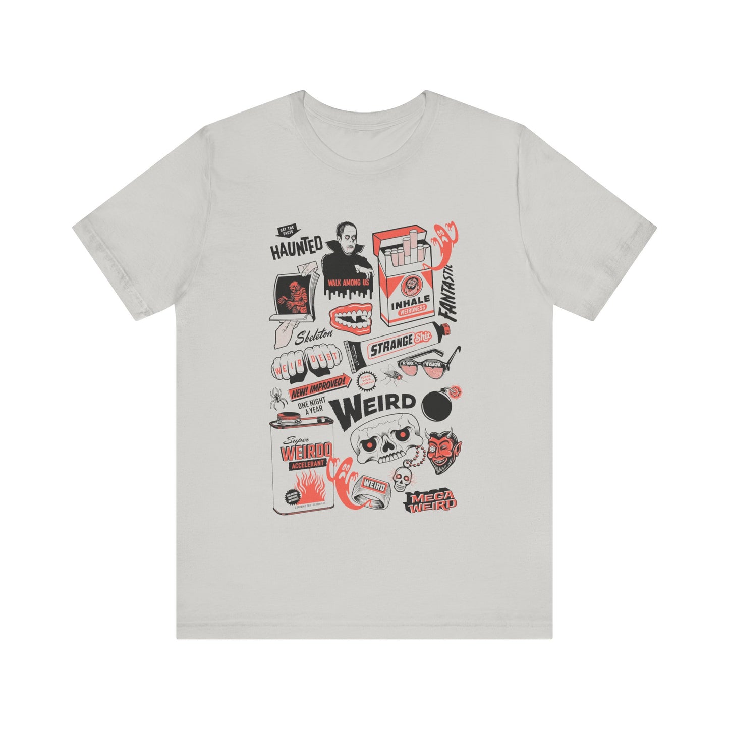 Mega Weird© "Club Collage" tee