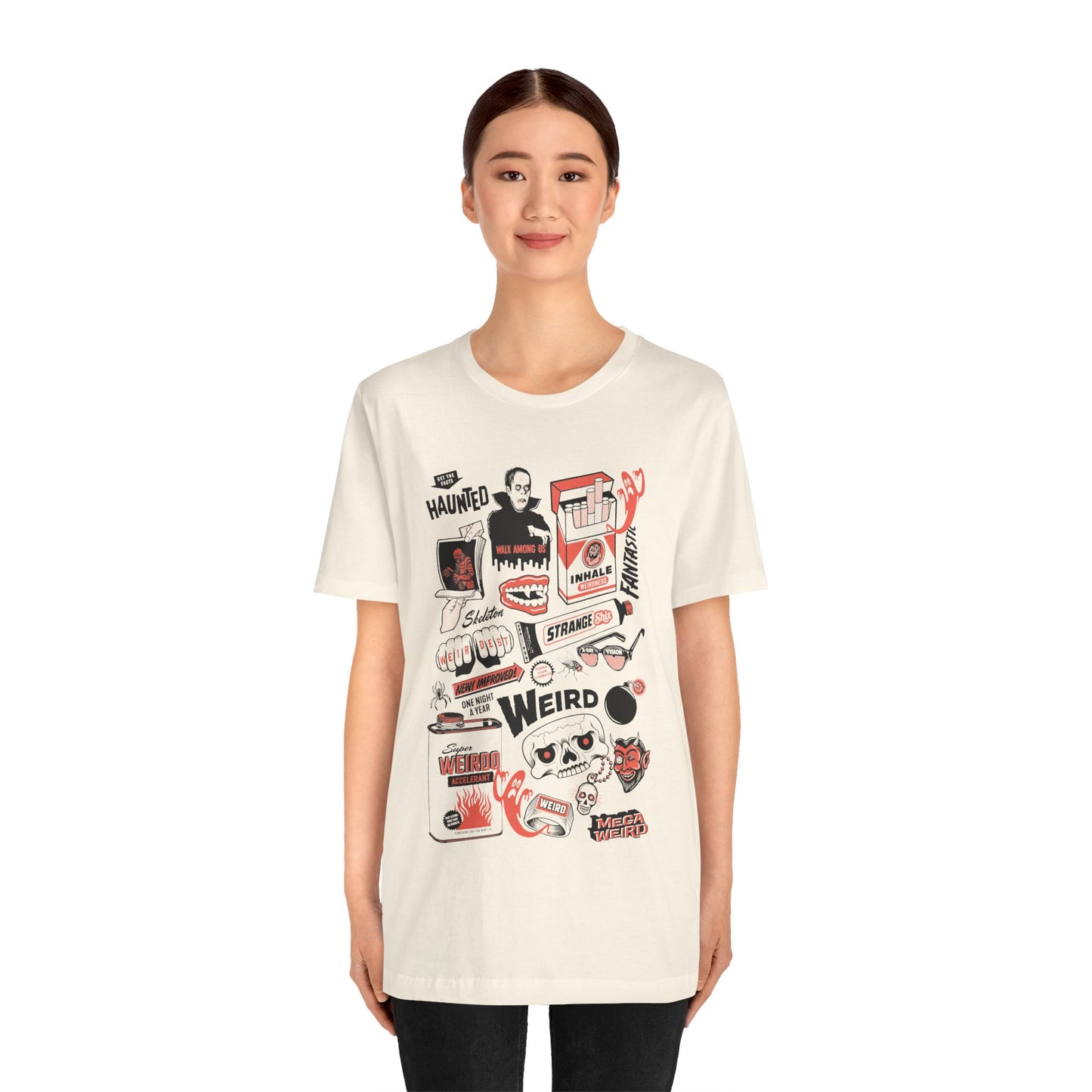 Mega Weird© "Club Collage" tee