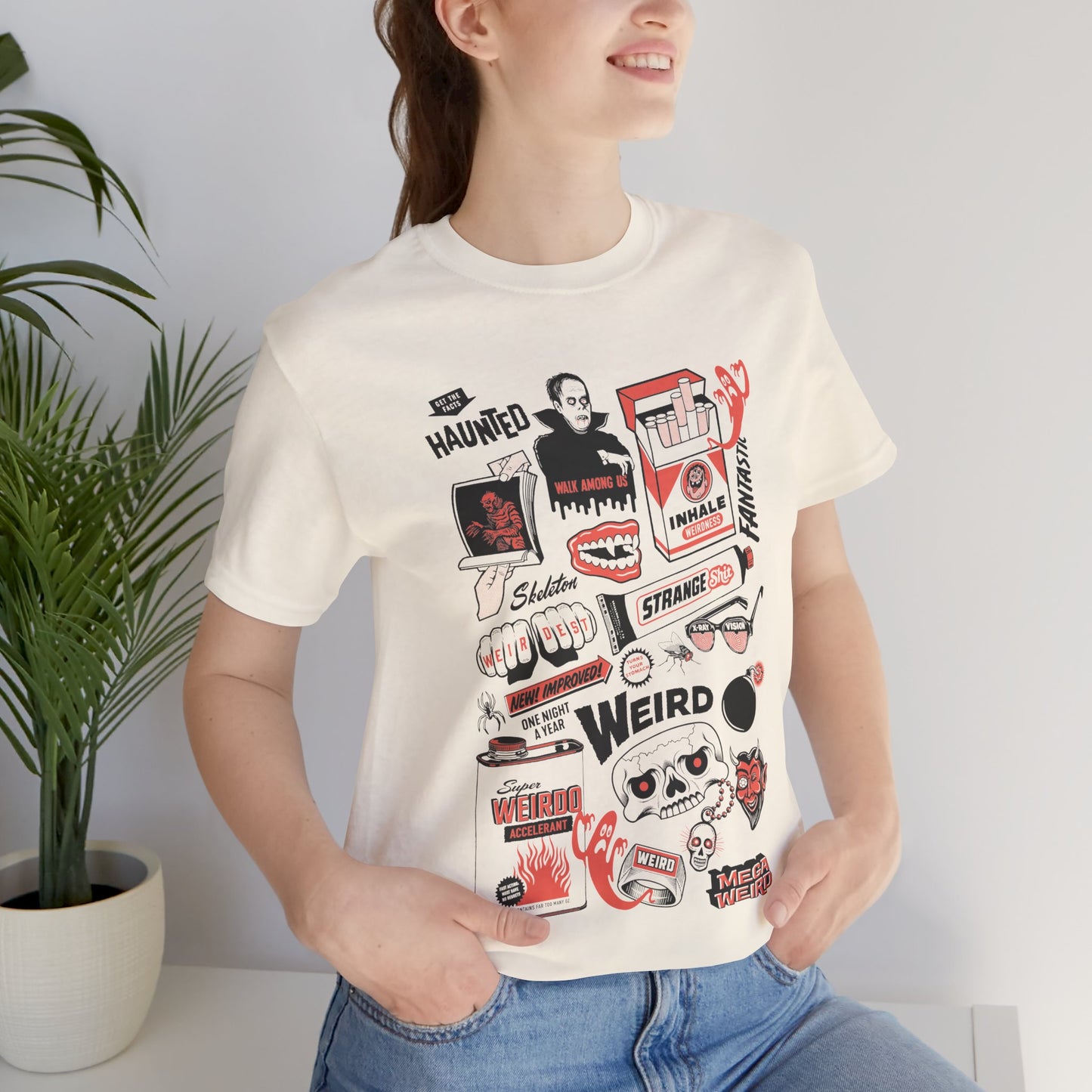 Mega Weird© "Club Collage" tee