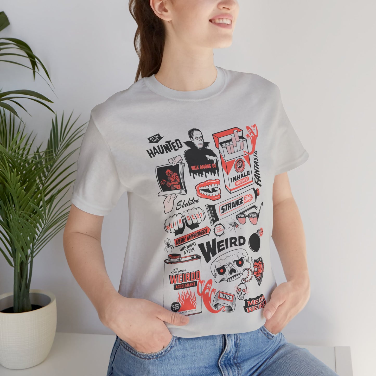 Mega Weird© "Club Collage" tee