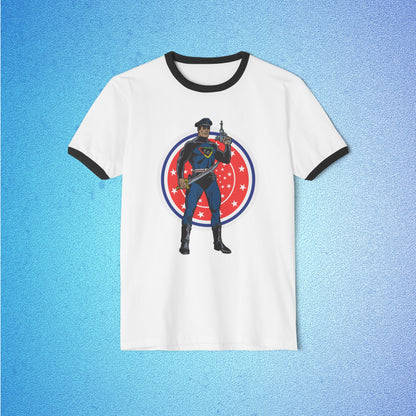 Captain Action™ – America 250 Ringer T-Shirt