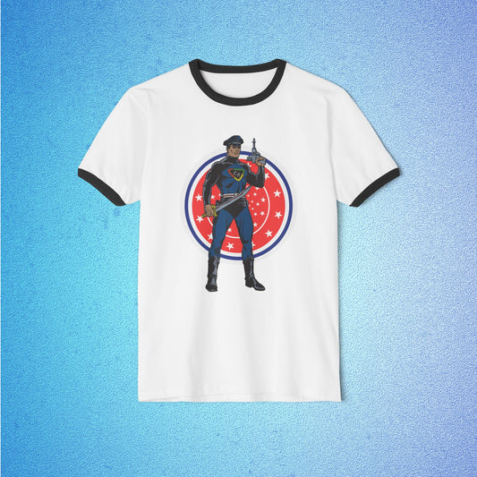 Captain Action™ – America 250 Ringer T-Shirt