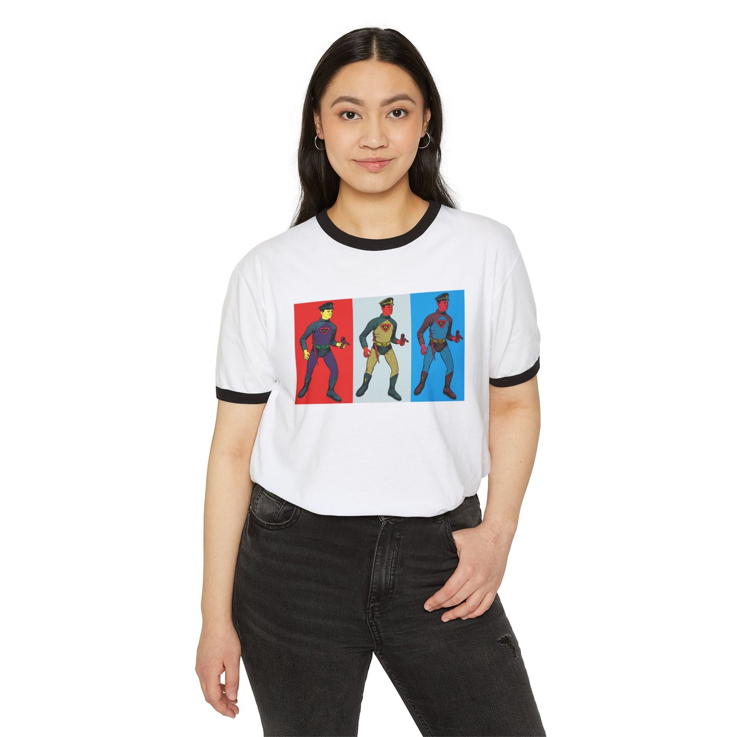 Captain Action™ Pop Trio Ringer T-Shirt