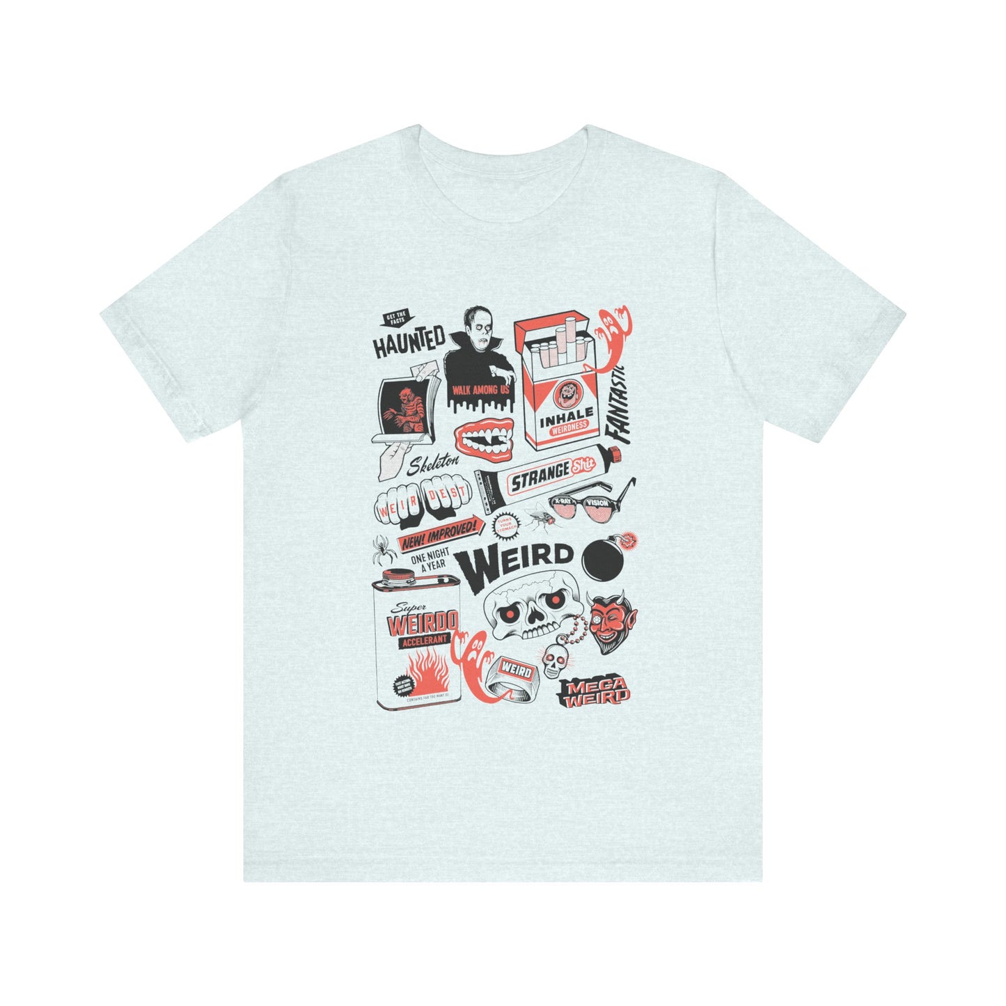 Mega Weird© "Club Collage" tee