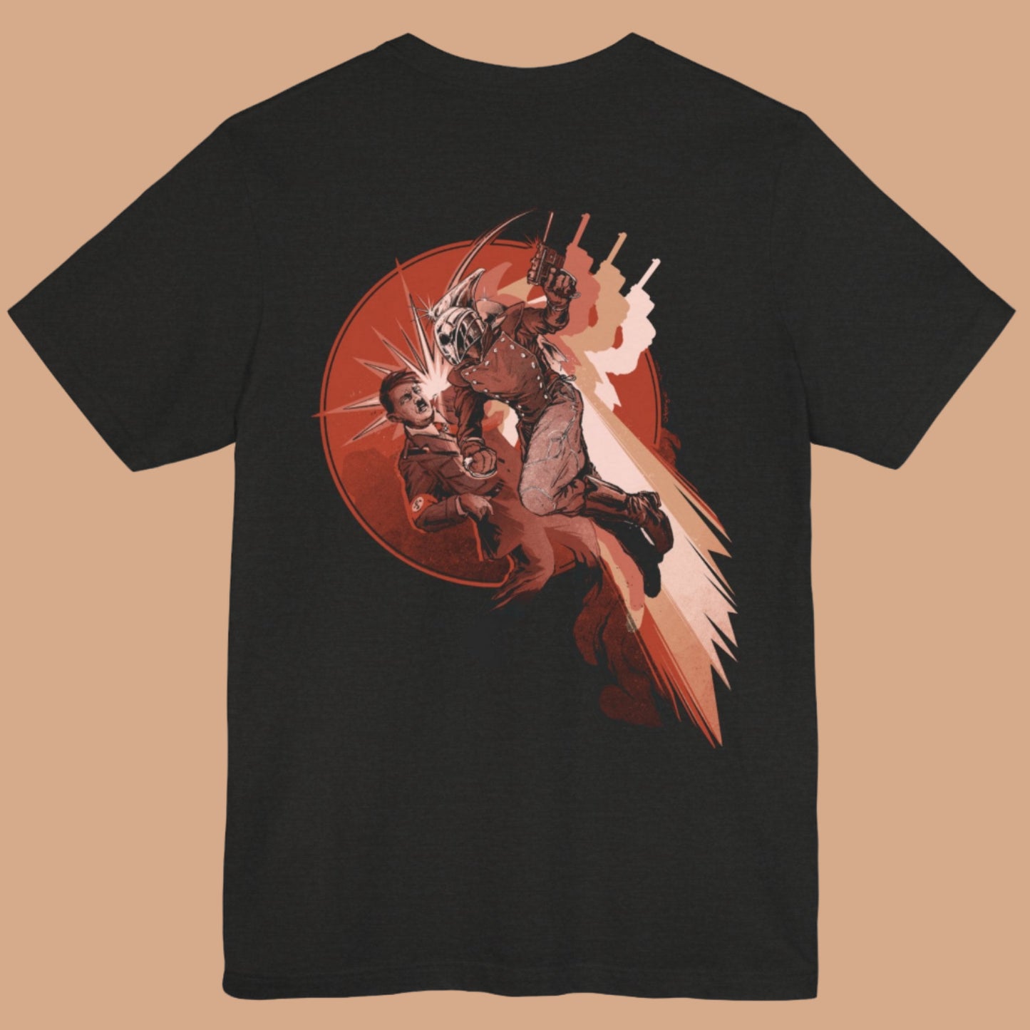 The Rocketeer SMASHES Hitler by Mike Moses