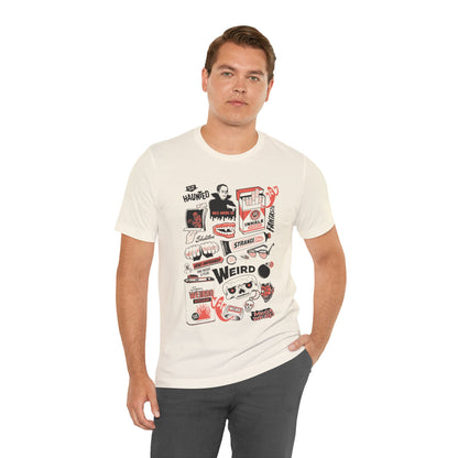 Mega Weird© "Club Collage" tee