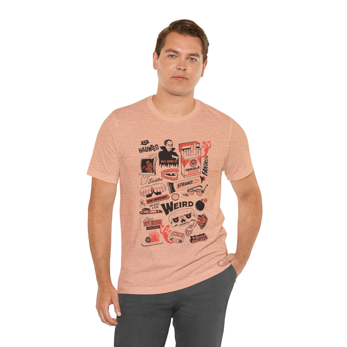 Mega Weird© "Club Collage" tee