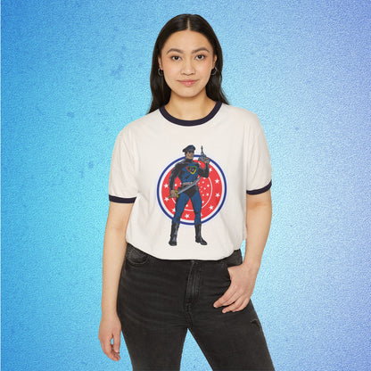 Captain Action™ – America 250 Ringer T-Shirt