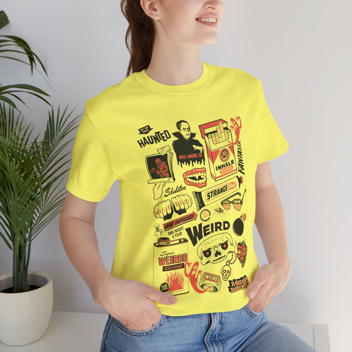 Mega Weird© "Club Collage" tee