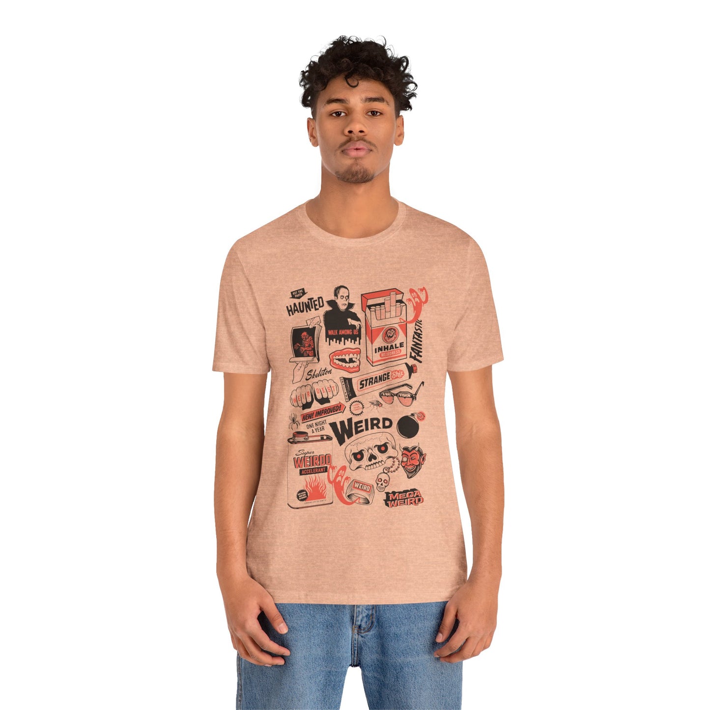 Mega Weird© "Club Collage" tee