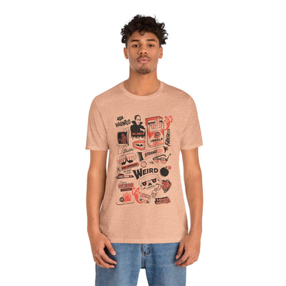 Mega Weird© "Club Collage" tee