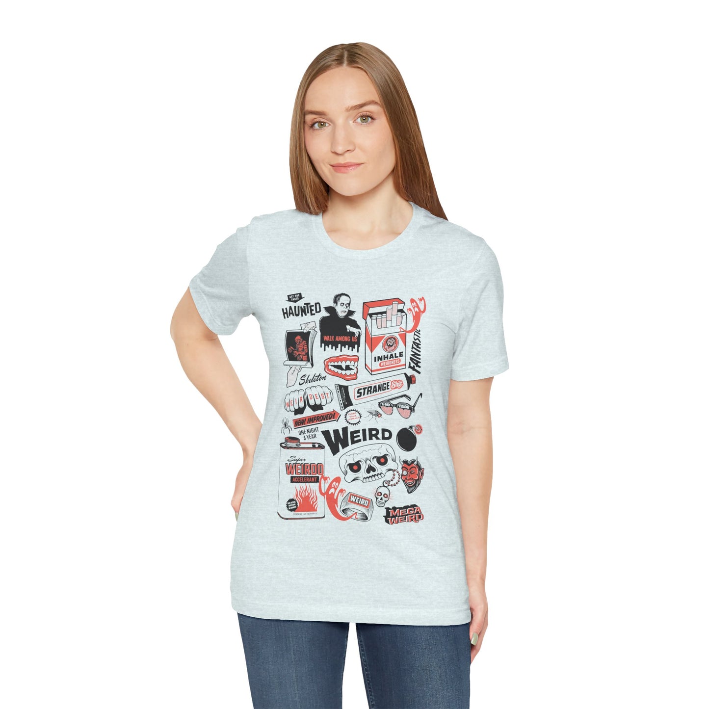 Mega Weird© "Club Collage" tee