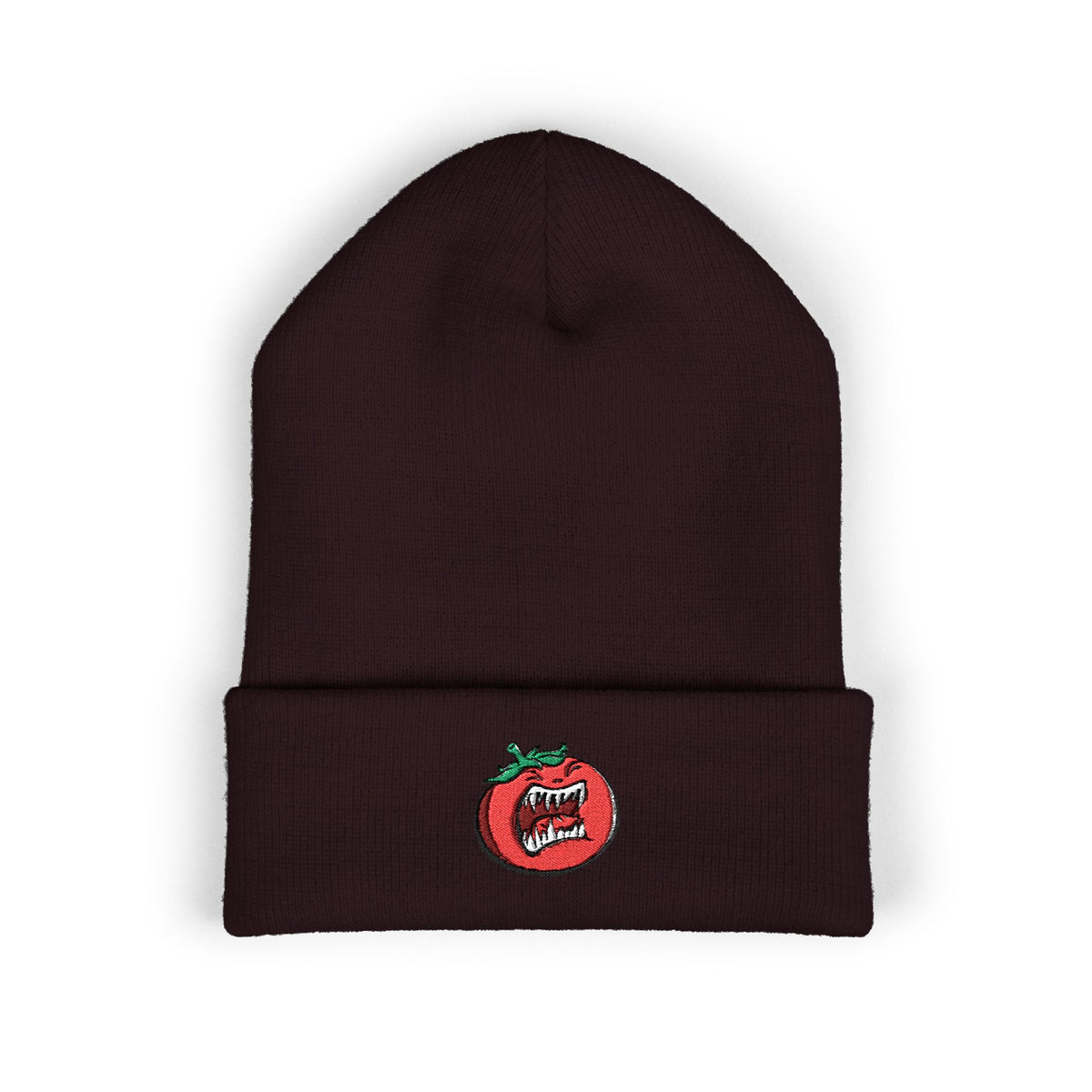 Copy of Killer Tomato Embroidered Beanie — Classic Cuffed Knit Hat