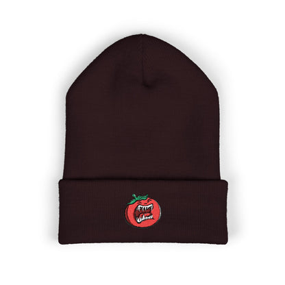 Copy of Killer Tomato Embroidered Beanie — Classic Cuffed Knit Hat
