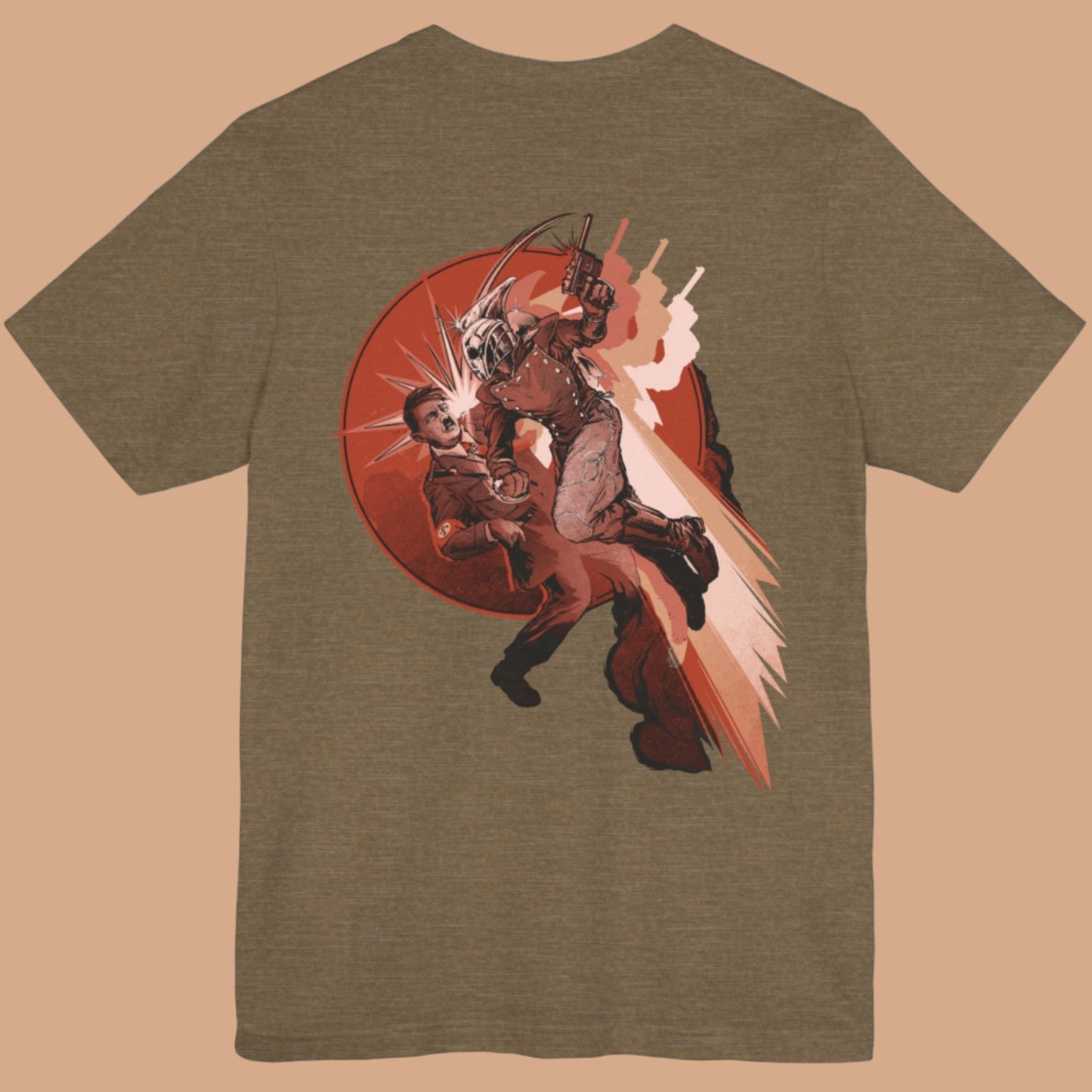 The Rocketeer SMASHES Hitler by Mike Moses