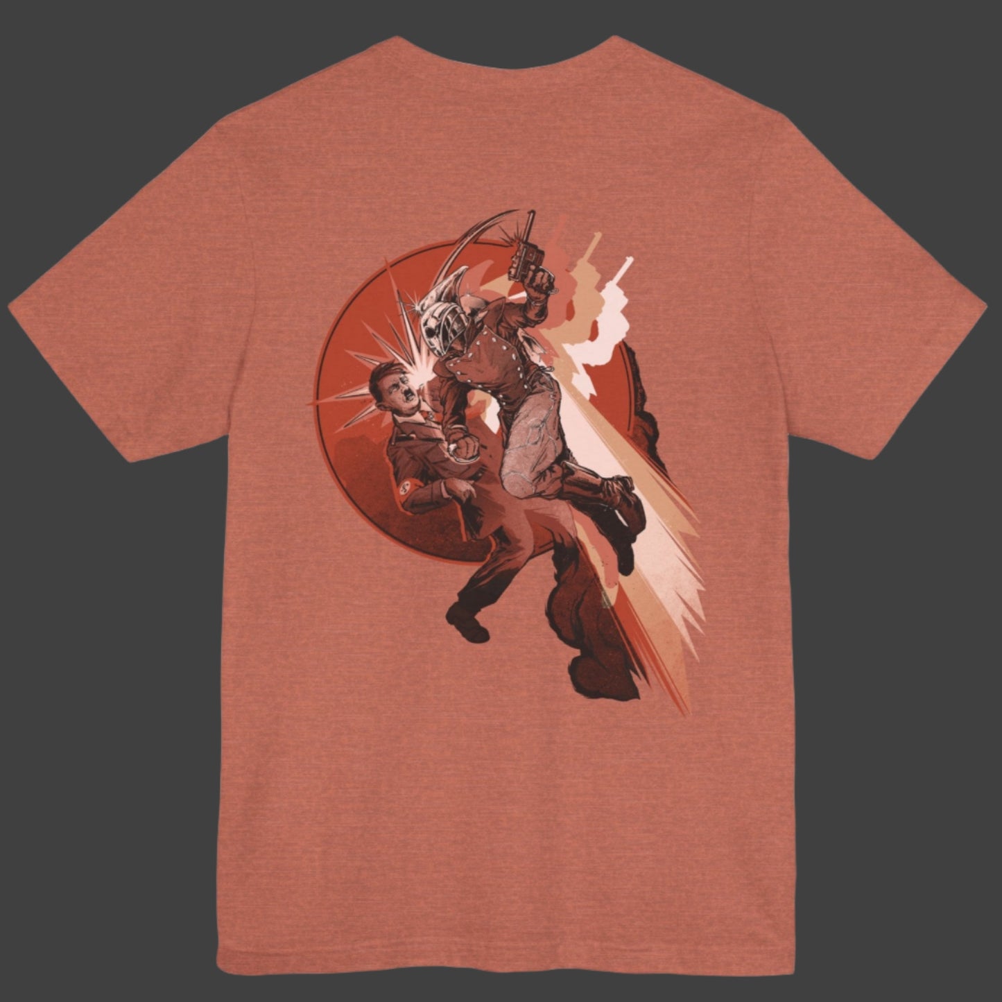 The Rocketeer SMASHES Hitler by Mike Moses