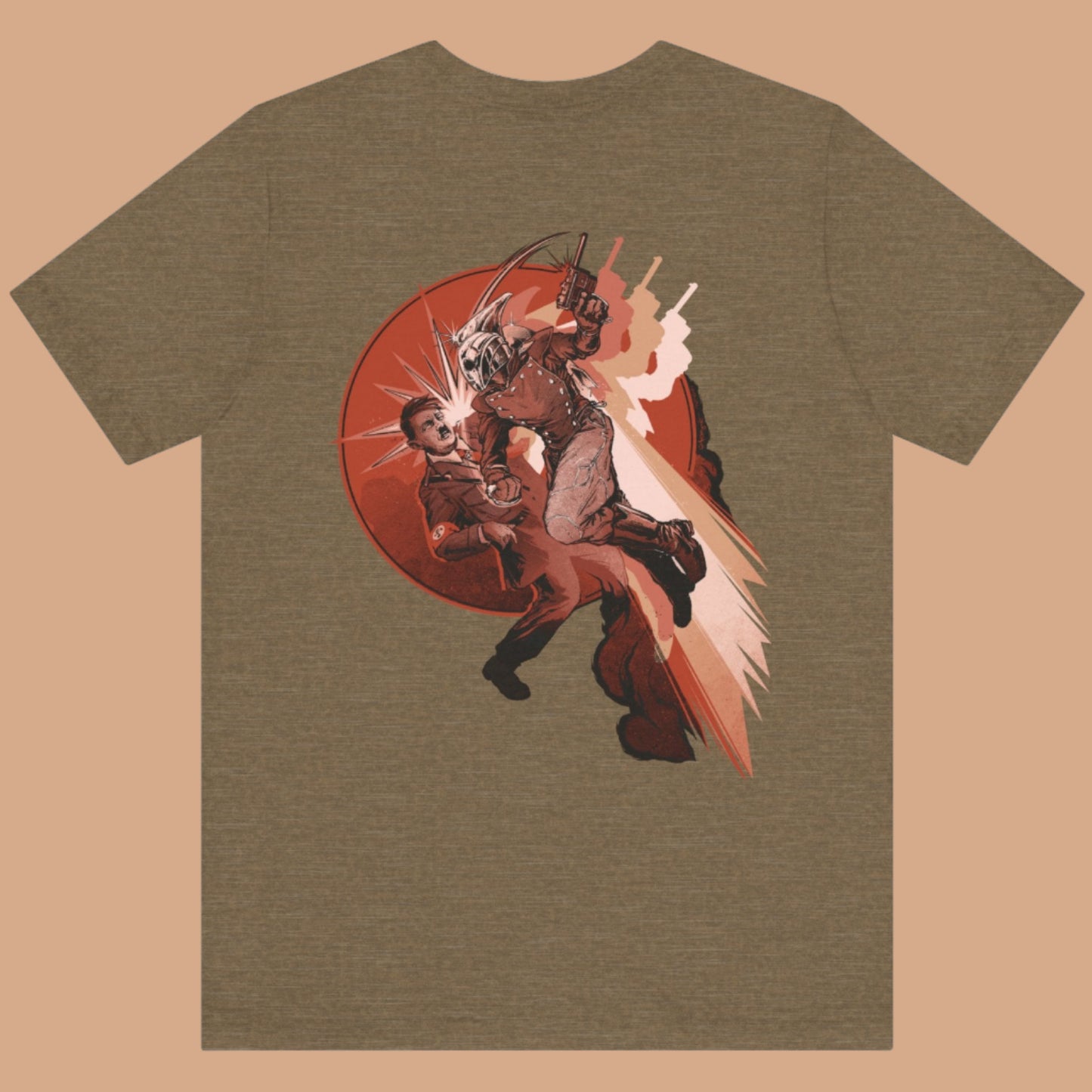 The Rocketeer SMASHES Hitler by Mike Moses