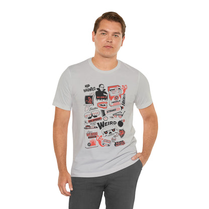 Mega Weird© "Club Collage" tee