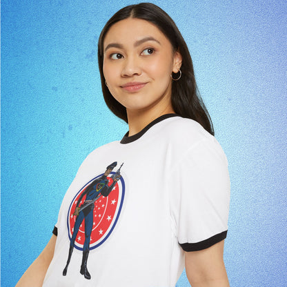 Captain Action™ – America 250 Ringer T-Shirt