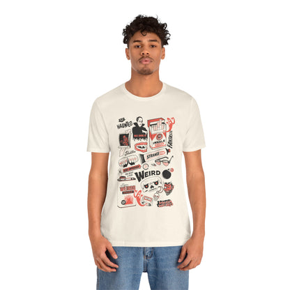 Mega Weird© "Club Collage" tee